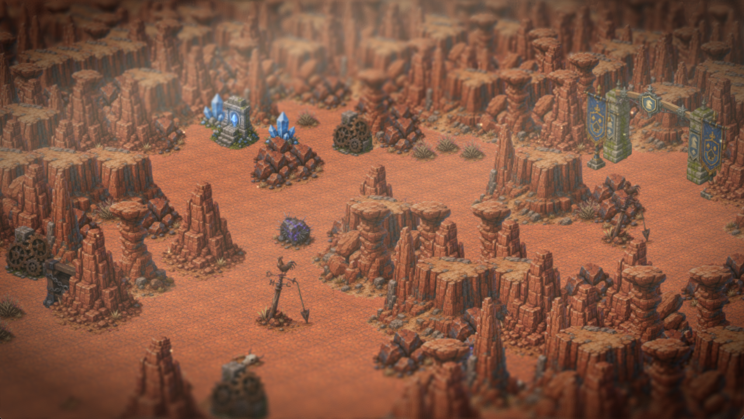 Dust storms on the Rustmarch